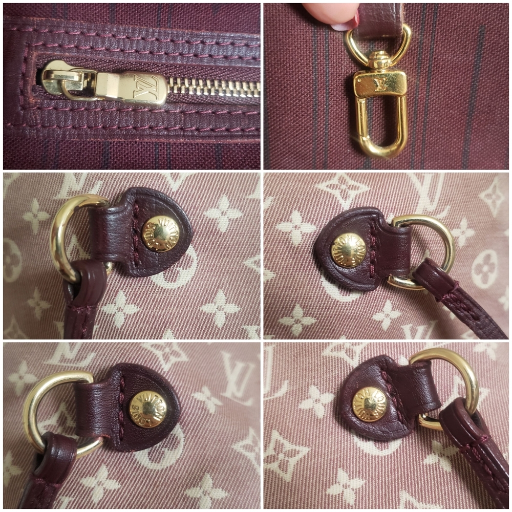 *SOLD* Authentic Pre-owned Louis Vuitton Idylle Neverfull MM - Picture 15 of 16
